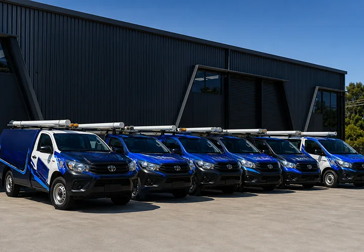 The van fleet that covers Potts Point