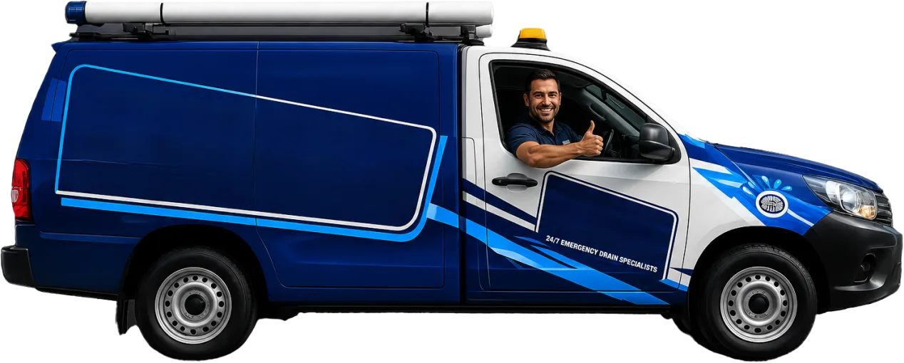 Service van parked on a Potts Point street