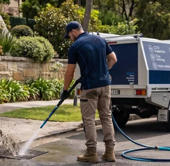 Treating a smelly drain at a Potts Point home