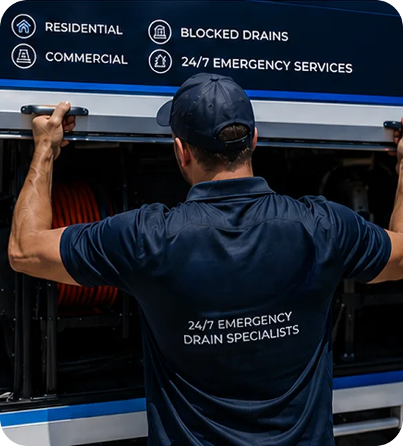 Licensed blocked drain plumber servicing a Potts Point home